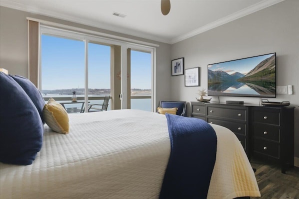3 bedrooms, iron/ironing board, travel cot, WiFi