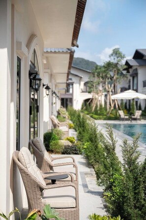 One Bedroom Villa Pool View | Terrace/patio - Narci Resort Tam Coc (Hoa Lu)