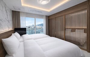 Deluxe Family | Free WiFi, bed sheets - Magnum Nampo Hotel (Busan)