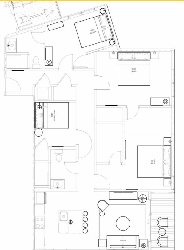 House (1 Bedroom) | Bahagian dalam