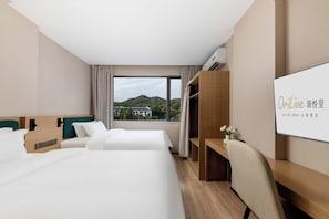 Quarto duplo superluxo, vista para a colina | Vista do quarto