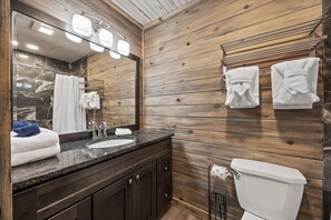 Bathroom - Rustic Retreat — Easy Access, Peaceful Setting, Close to Everything (Sevierville)