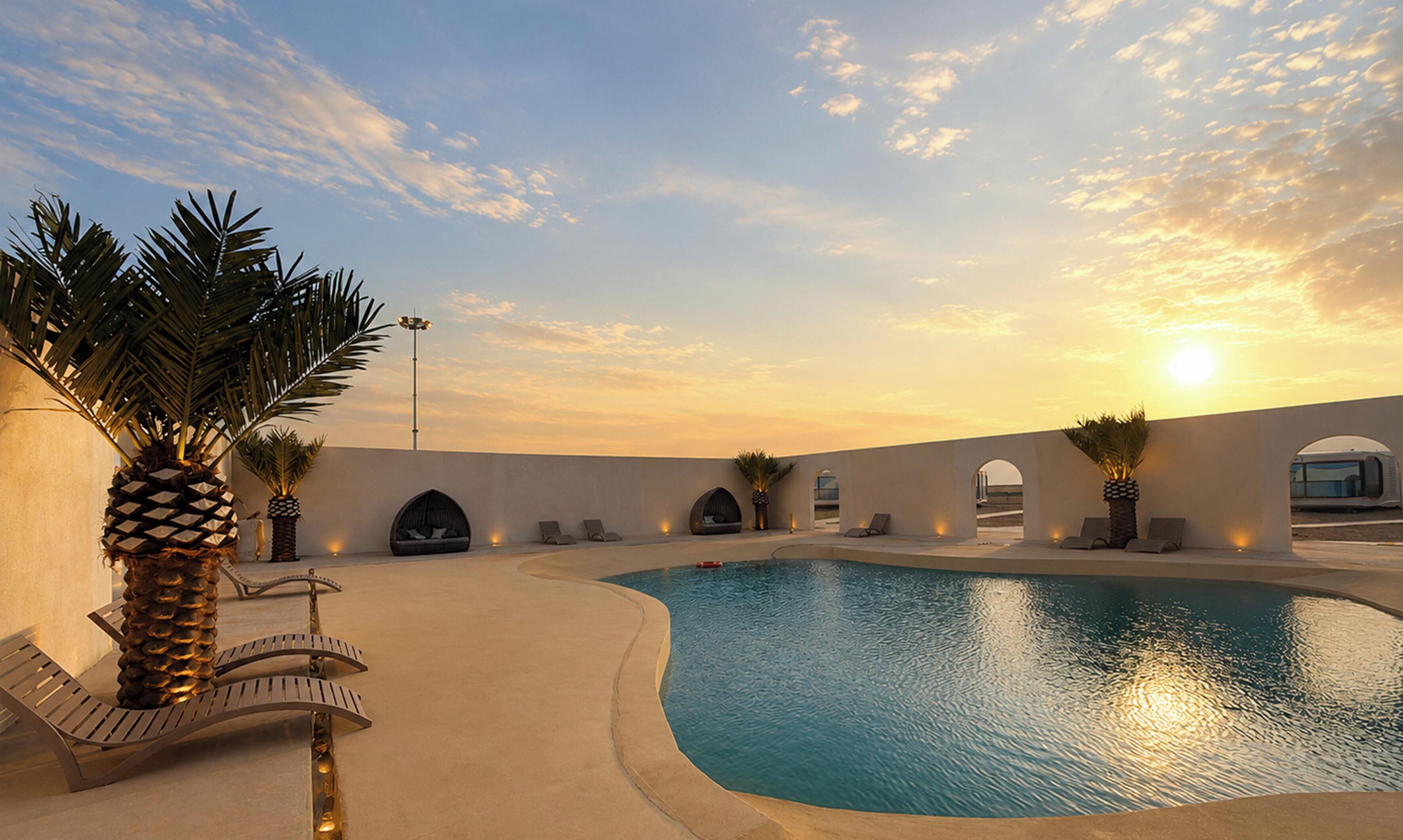 Seasonal outdoor pool