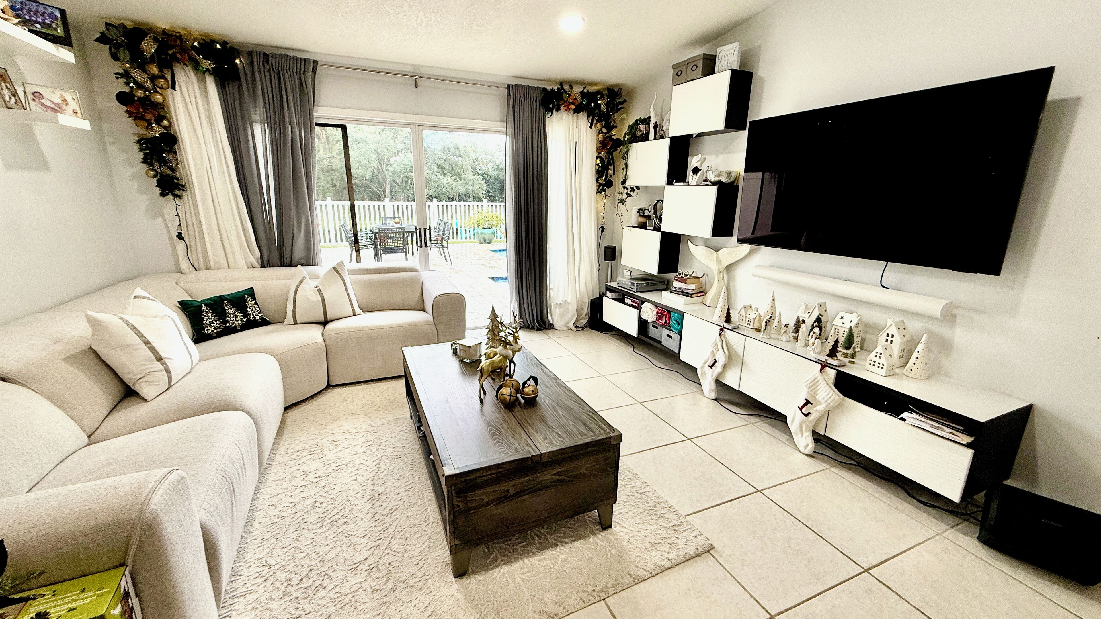 Área de sala de estar