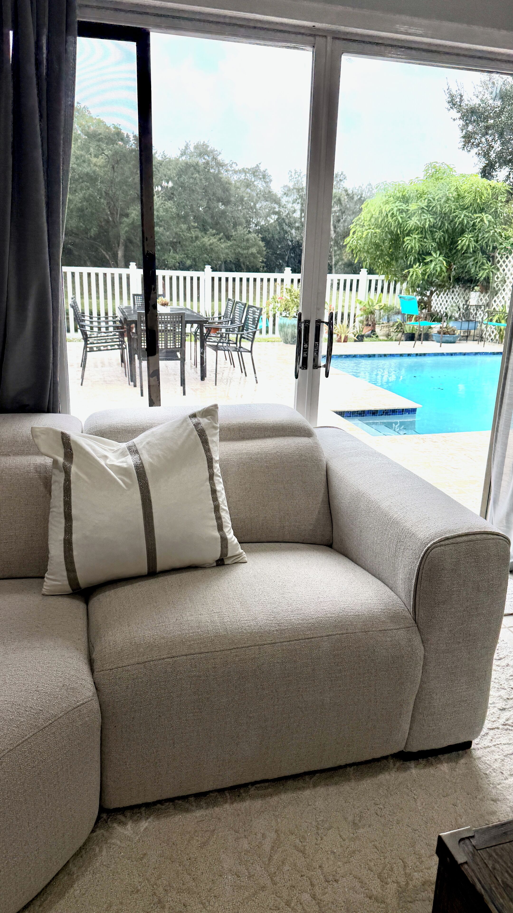 Área de sala de estar