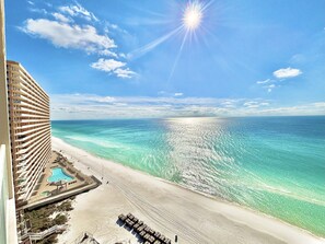 Beach - Beachfront 1BR + Bunks Condo w/ Pools Sleeps 6! (Panama City Beach)