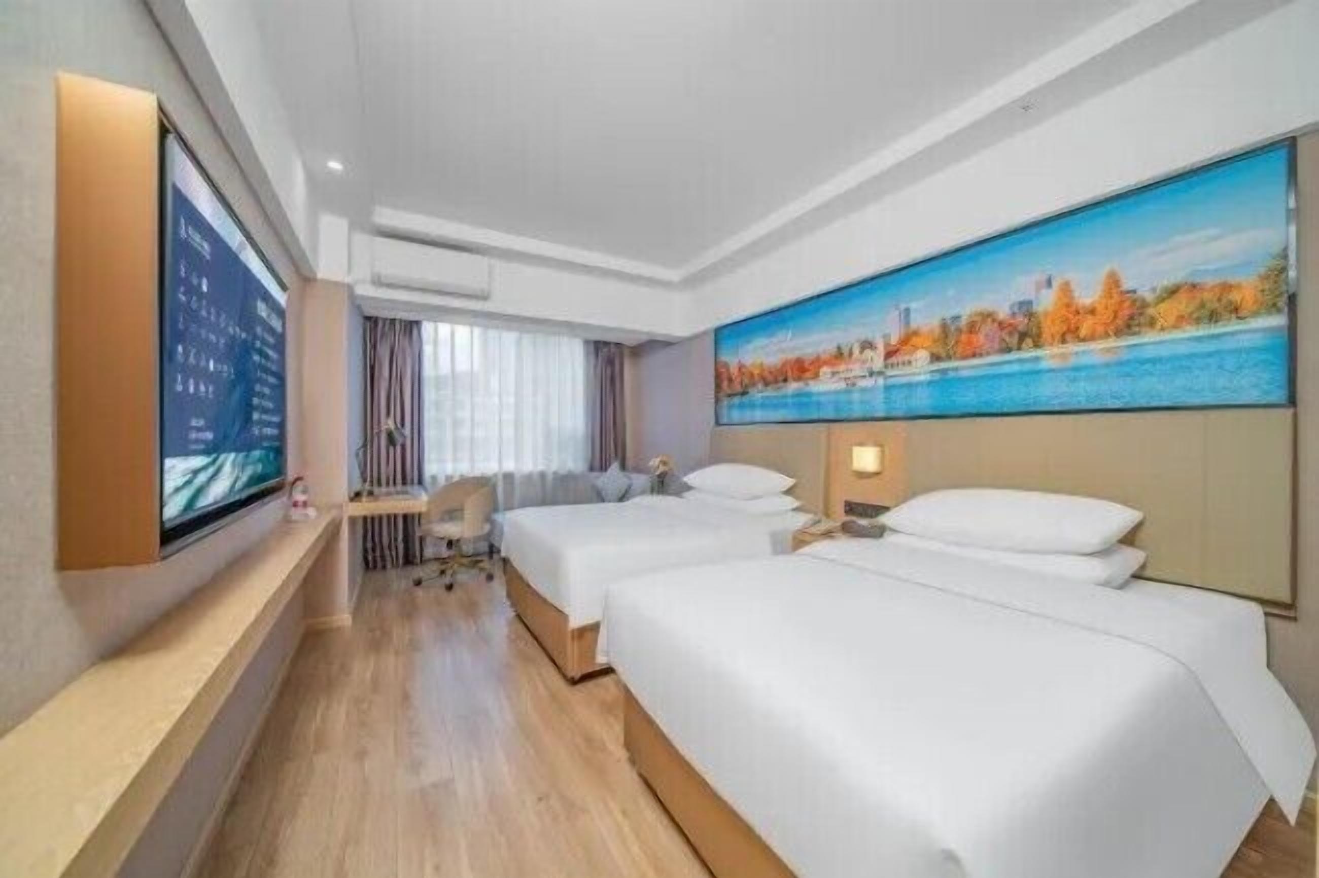 豪華雙床房 | 書桌、熨斗/熨衫板、免費 Wi-Fi