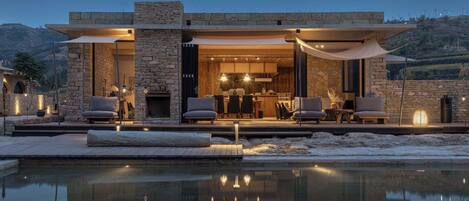 Fassade der Unterkunft