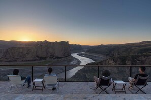 Vue depuis l’hébergement