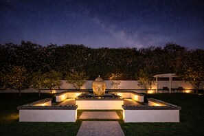 Overnatningsstedets område