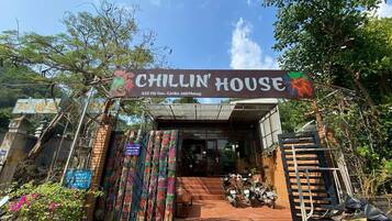 Fassade der Unterkunft