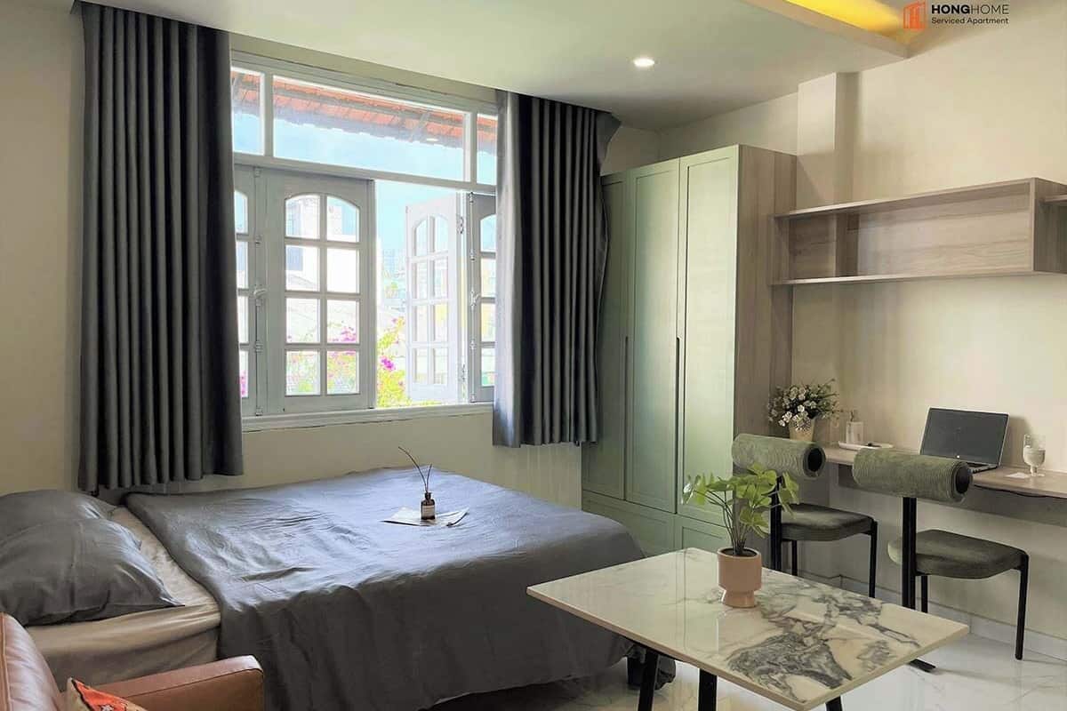 Standard Studio, City View | Soundproofing, free WiFi, wheelchair access