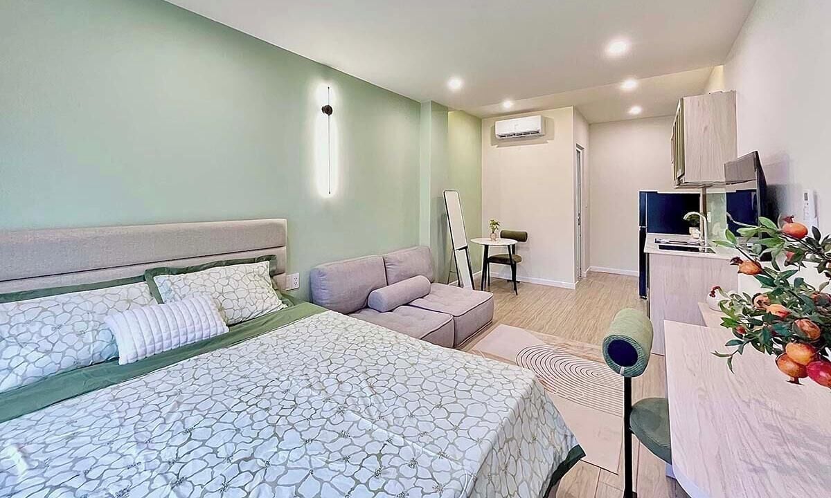 Basic Studio, City View | Soundproofing, free WiFi, wheelchair access