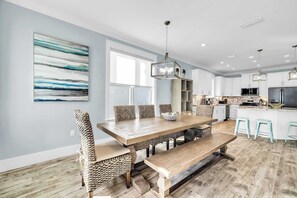 Dining - Shore Thing Getaway | Large Private Pool & Pergola! | One Block to the New Tarpon Beach Park! | Crystal Beach Gem, Sleeps 22 (Destin)