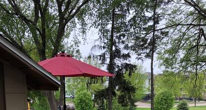 Vern & Martha's with large backyard near Arnolds Park Amusement Park!