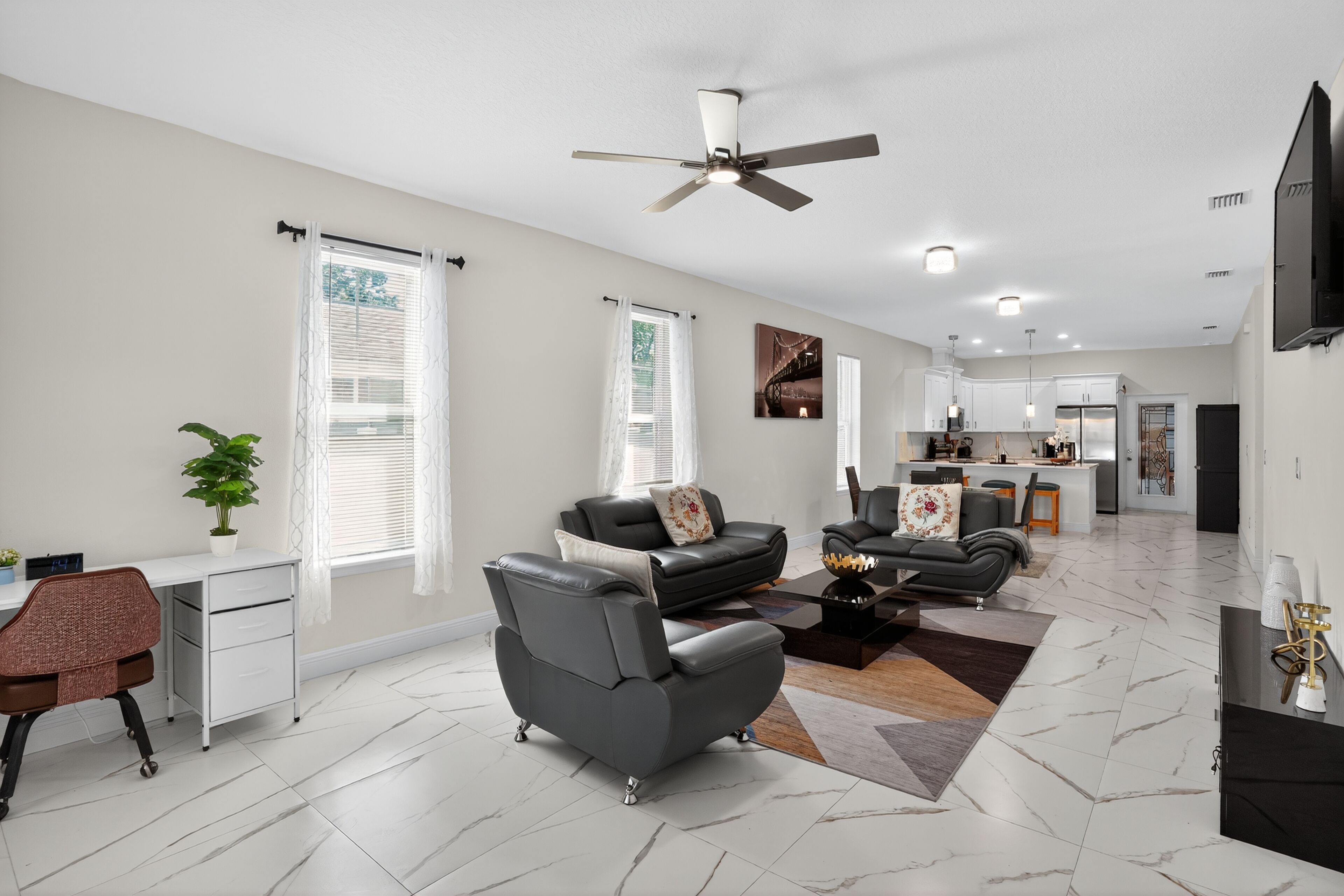 Área de sala de estar