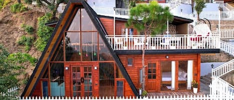 Fassade der Unterkunft