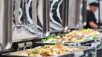 Free daily full breakfast