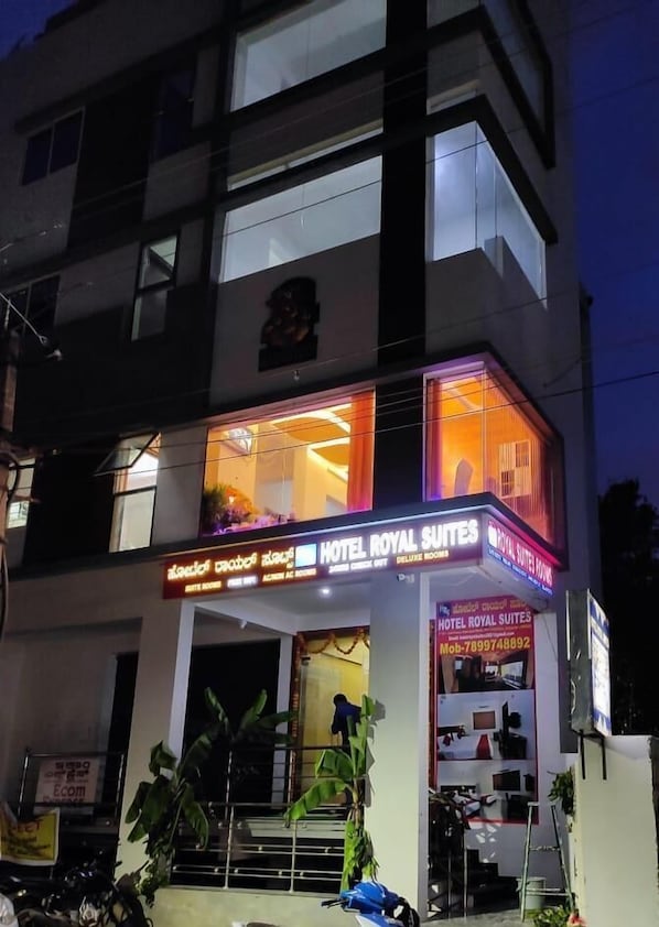 Fassade der Unterkunft