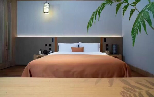 In-room safe, desk, laptop workspace, blackout drapes - AKENOlangyijiudian (Beijing)