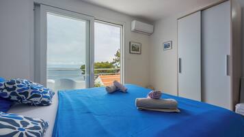Nhà dành cho gia đình, nhiều phòng ngủ, đối diện biển (Valdarke Vittorio Apartment) | 1 phòng ngủ, truy cập Internet không dây miễn phí, bộ trải giường