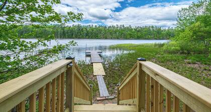 Paddler’s Paradise Lakefront Escape - Dock, Kayaks + Firepit!