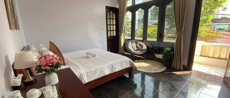 Deluxe Double Room, Balcony, City View | Front of property