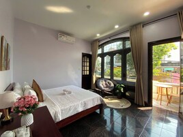 Deluxe Double Room, Balcony, City View | Wi-fi percuma