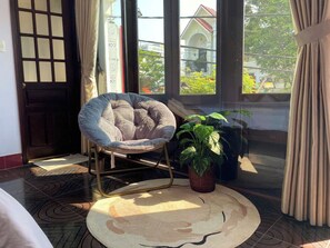 Habitación doble Deluxe, balcón, vista a la ciudad | Wifi gratis