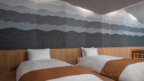 Japanese-style Room for 3 people, Non Smoking | Minibar, free WiFi, bed sheets - Hoshino Resorts KAI Kusatsu (Kusatsu)
