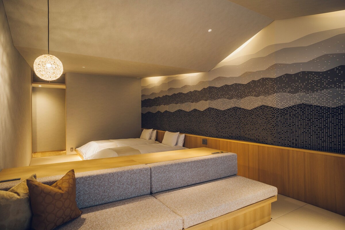 Habitación triple de estilo japonés, no fumadores | Minibar, wifi gratis, ropa de cama