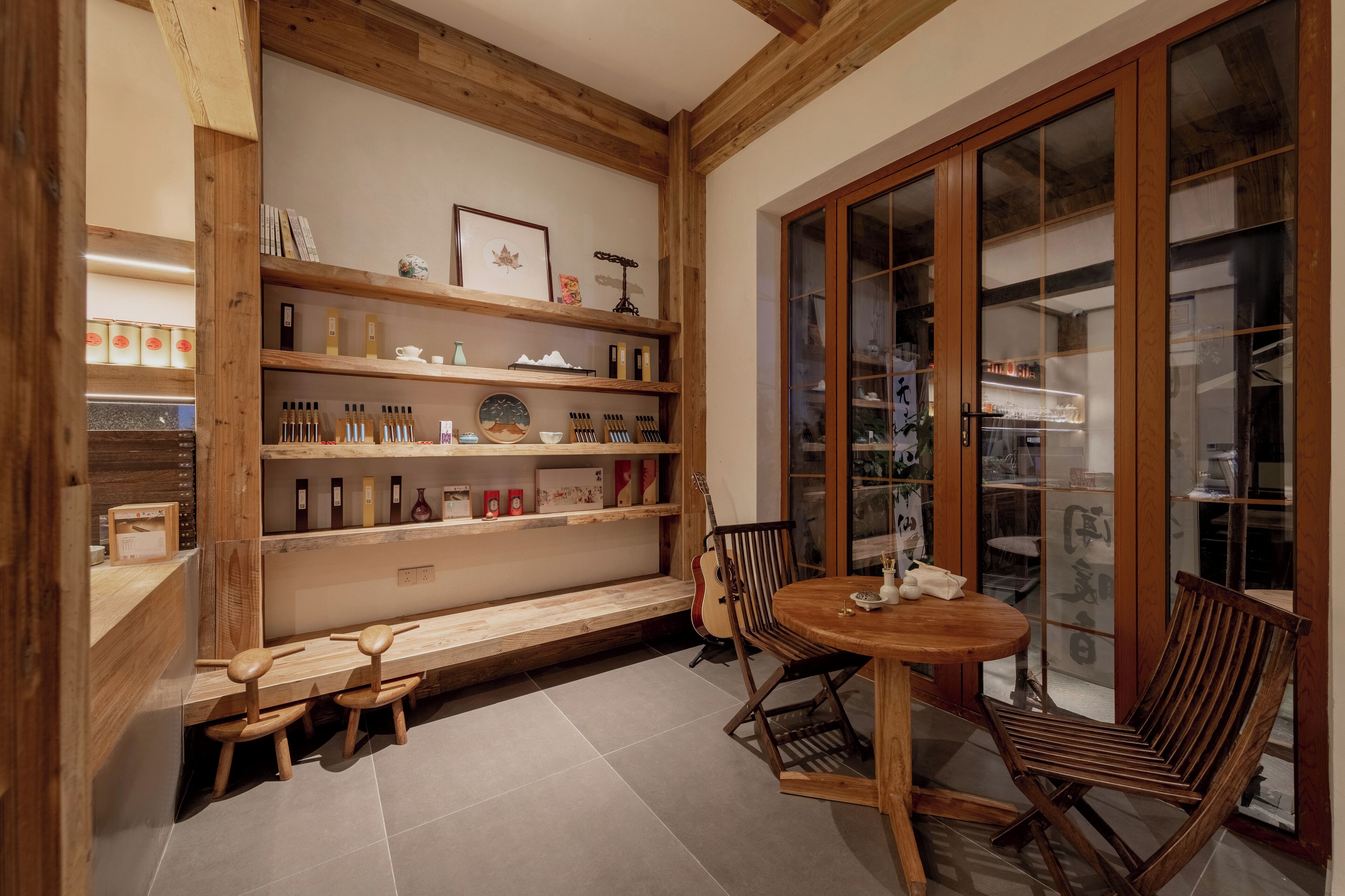 Sala de estar en el lobby