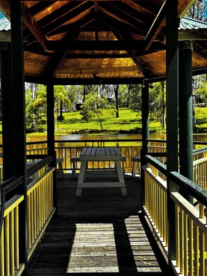 Loft, 3 Bedrooms, Private Pool | Outdoor dining - Roslyns Cottage Country Escape in Tambo (Tamborine)