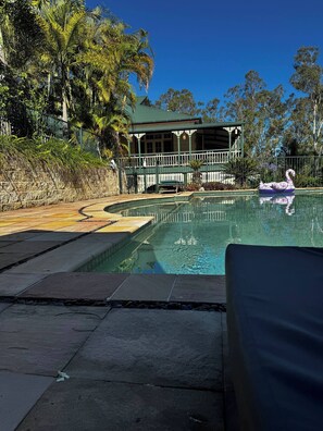 Loft, 3 Bedrooms, Private Pool | Pool | Outdoor pool - Roslyns Cottage Country Escape in Tambo (Tamborine)
