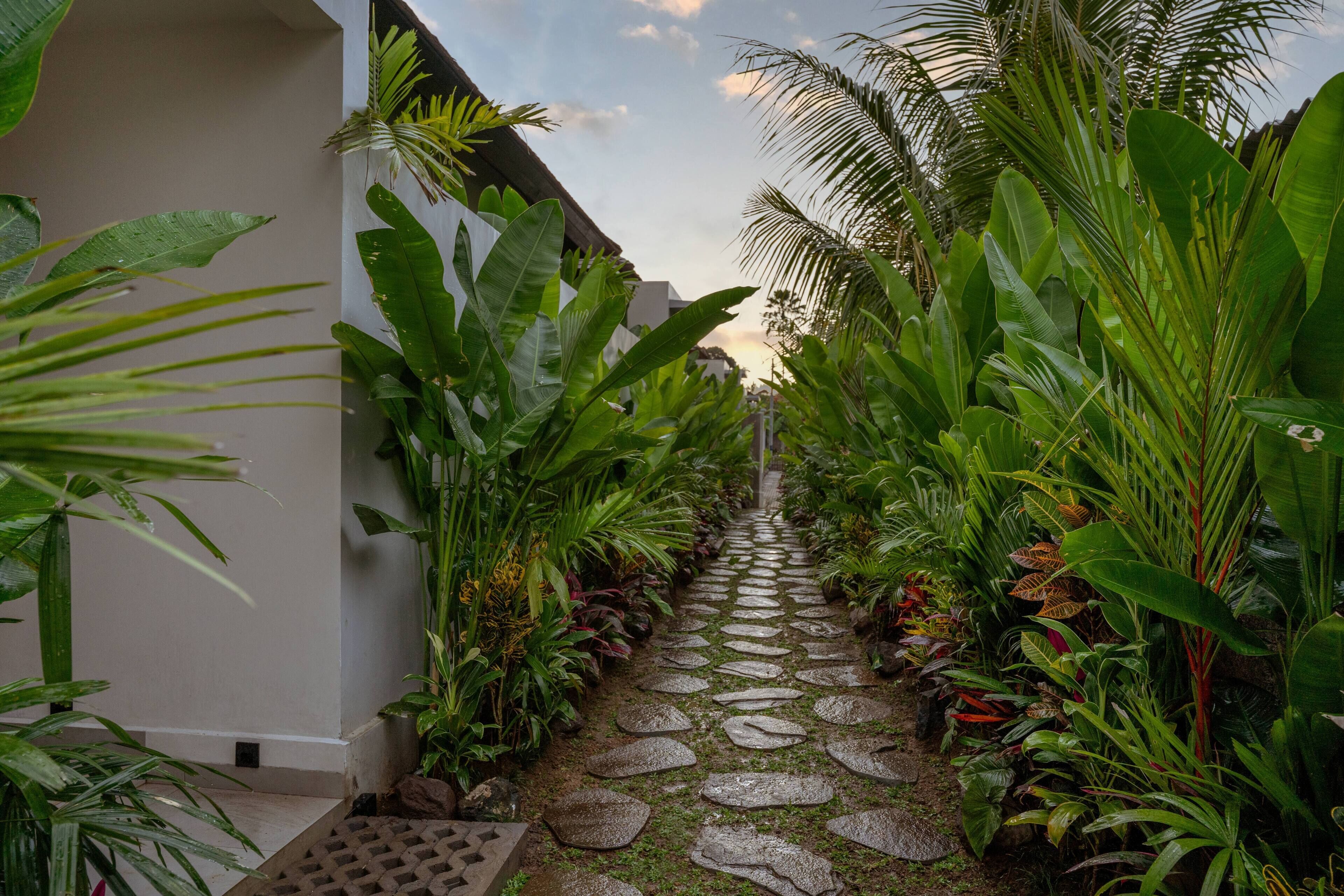 Façana frontal de l'allotjament