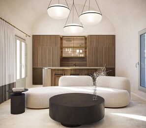 Interior - Villa Philomela, Divine Sunset & Sea Views, Private Pool, Furnished Terrace, Oia (Santorini)