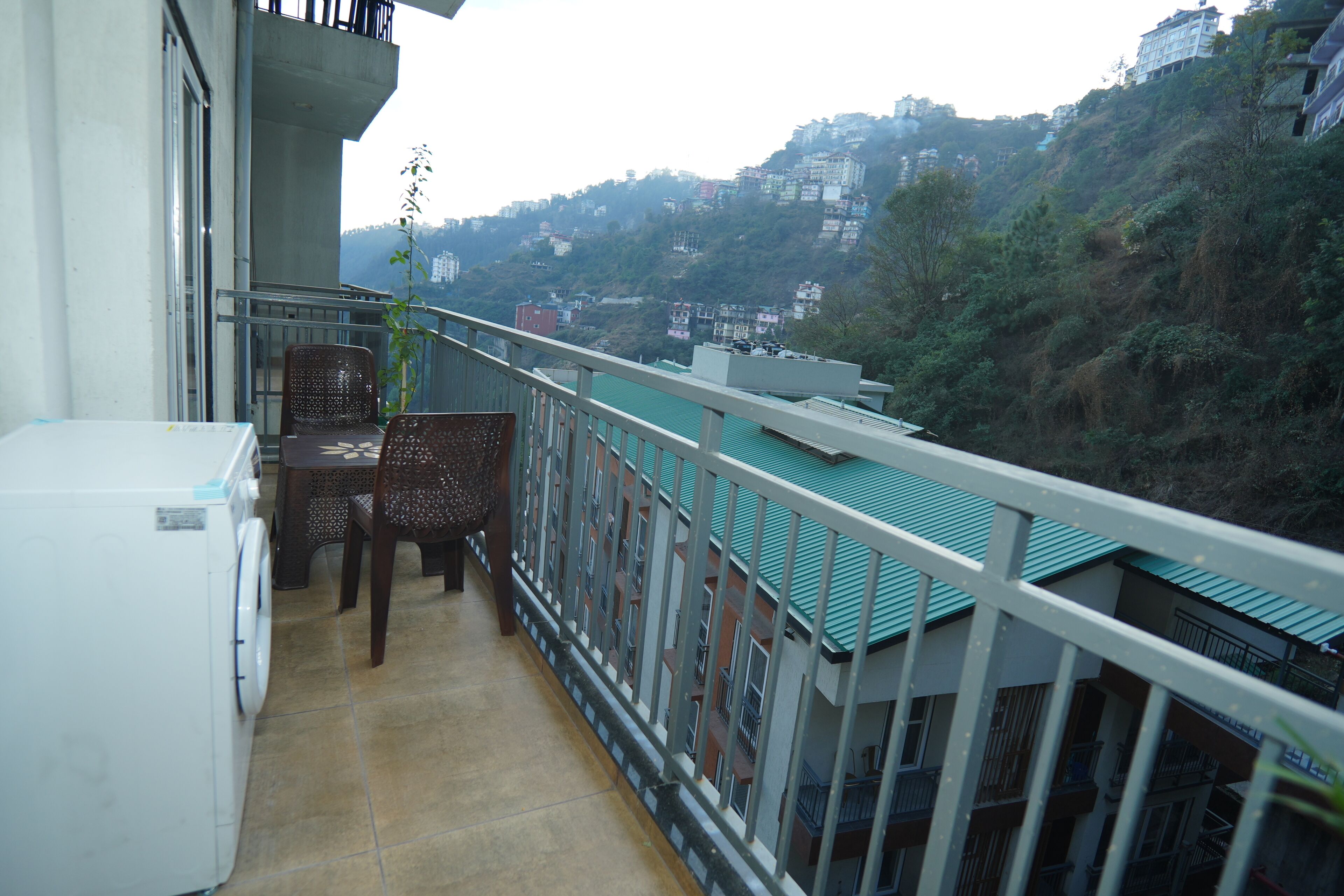 Deluxe-Zimmer, Bergblick | Balkon