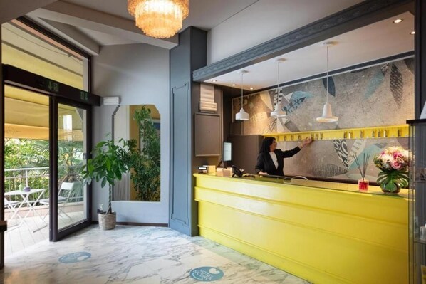 Lobby - Hotel Roma (Salsomaggiore Terme)