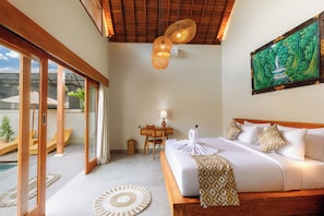 Free WiFi, bed sheets - The Lok's Villa (Tegallalang)