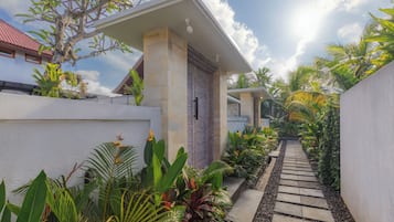 Majoituspaikan julkisivu