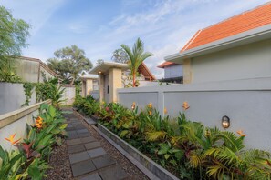 Konaklama yerinin ön cephesi