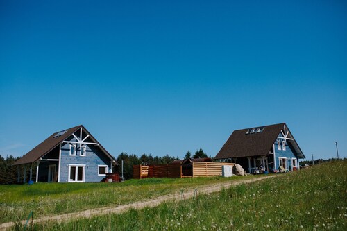 A Spacious House With a Sauna