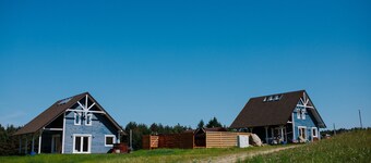 A Spacious House With a Sauna