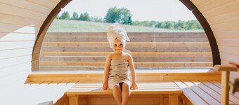 A Spacious House With a Sauna