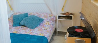 A Spacious House With a Sauna