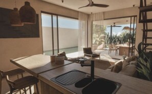 Outdoor dining - Villa Caelene, 3 BDR, Private Pool & Garden, Furnished Terrace, Ixia, Rhodes (Rhodes)