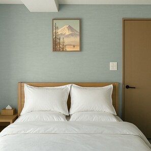 Junior Double Room, 1 Queen Bed, Non Smoking, Private Bathroom | Blackout drapes, free WiFi - AOMUGIHOTEL-Otsuka (Tokyo)