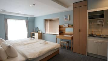 Senior Double or Twin Room, Multiple Beds, Non Smoking, Balcony | Blackout drapes, free WiFi