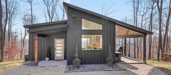 Solo or Couples' Cabin w/ Hot Tub + Fire Pit + Sauna near French Lick, IN