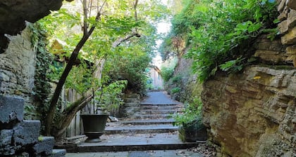 Charming holiday home with swimming pool.